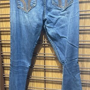 Hollister Blue Jeggings with Stitch Detail